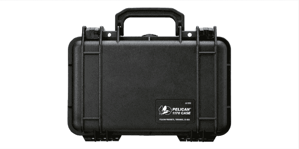 pelican case standing up